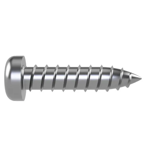 2.9mm x 19mm Slotted Pan Head AB Self Tapping Screw (DIN 7971C) | A2 Stainless Steel