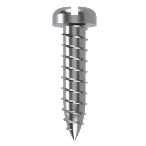 3.9mm x 13mm Slotted Pan Head AB Self Tapping Screw (DIN 7971C) | A2 Stainless Steel