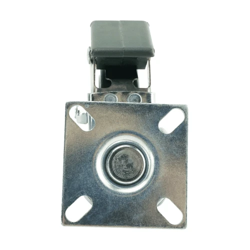 50mm Braked Top Plate Green Castors for Trolleys