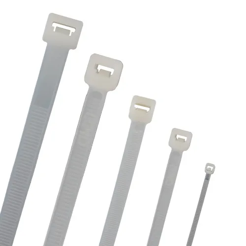 120mm Natural Cable Ties (28mm Max Bundle) - 1.3mm Thick x 2.5mm Wide | 100pk