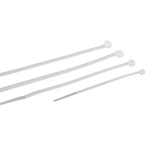 120mm Natural Cable Ties (28mm Max Bundle) - 1.3mm Thick x 2.5mm Wide | 100pk