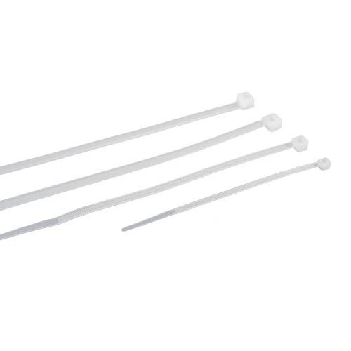 Natural Plastic Cable Ties for Cable Management