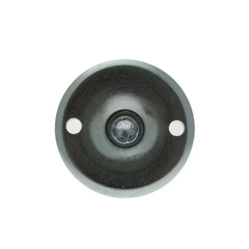 M10 x 30mm Metal Adjustable Foot - 50mm Bolt Down Base | 650kg Load