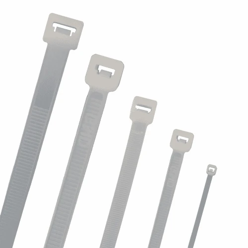 500mm Natural Cable Ties (147mm Max Bundle) - 1.5mm Thick x 4.8mm Wide | 100pk