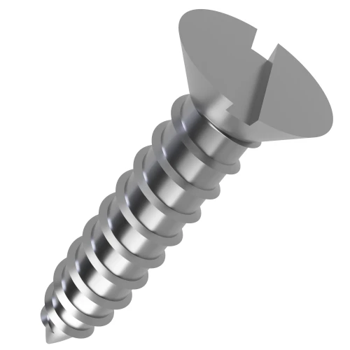 4.8mm x 32mm Slot Countersunk Self Tapping Screw DIN 7972C | Vital Parts