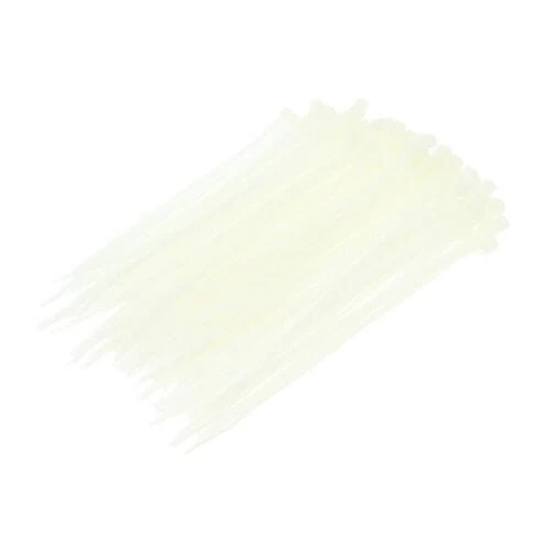 Natural Plastic Cable Ties for Cable Management