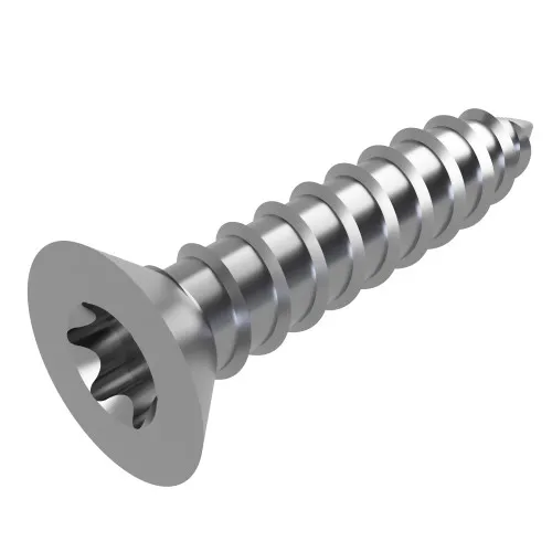 3.9mm x 16mm Slotted Countersunk AB Self Tapping Screw (DIN 7982C) | A2 Stainless Steel