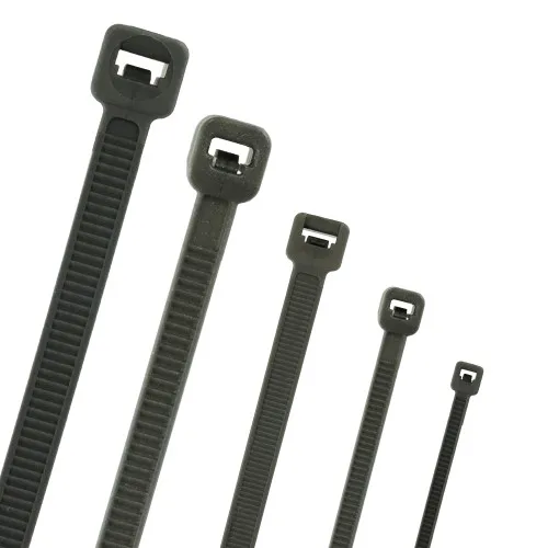 Silver Plastic Cable Ties for Cable Management