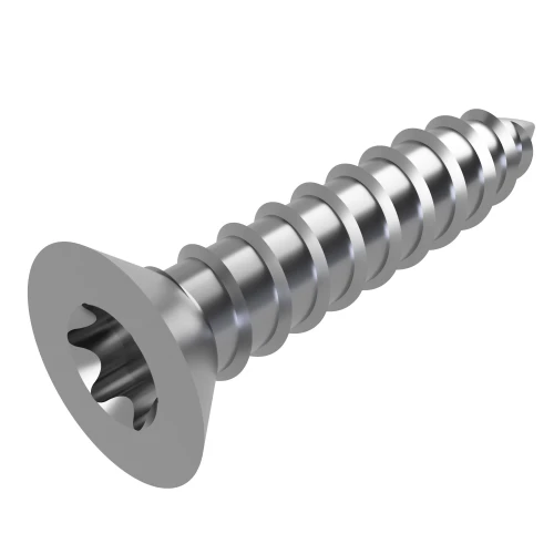 3.9mm x 25mm Torx Countersunk Self Tapping Screw DIN 7982C - A4 | Vital Parts