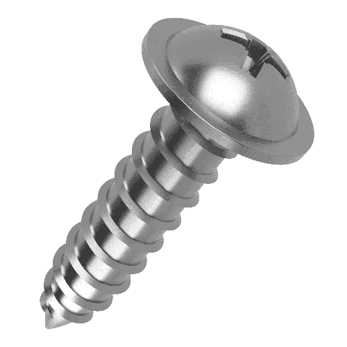 3.5mm x 19mm Pozi Flange AB Self Tapping Screw BS 4174 | Vital Parts