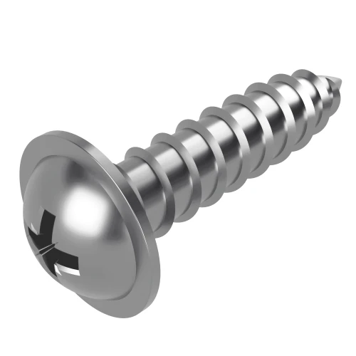 4.2mm x 19mm Flanged AB Self Tapping Screw (BS 4174) | A2 Stainless Steel