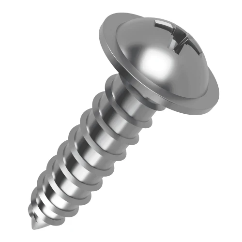 4.2mm x 38mm Pozi Flange AB Self Tapping Screw BS 4174 - A2