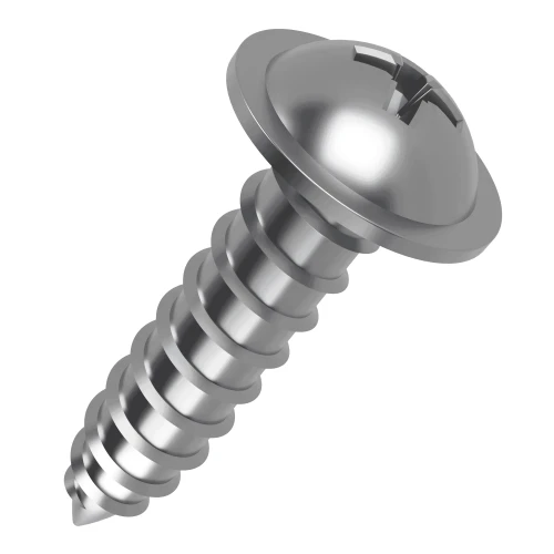 4.8mm x 9.5mm Pozi Flange AB Self Tapping Screw BS 4174 | Vital Parts