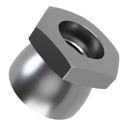 M4 Shear Nut (7mm Across Flats) (1-Way Tamper Proof) | A2 Stainless Steel