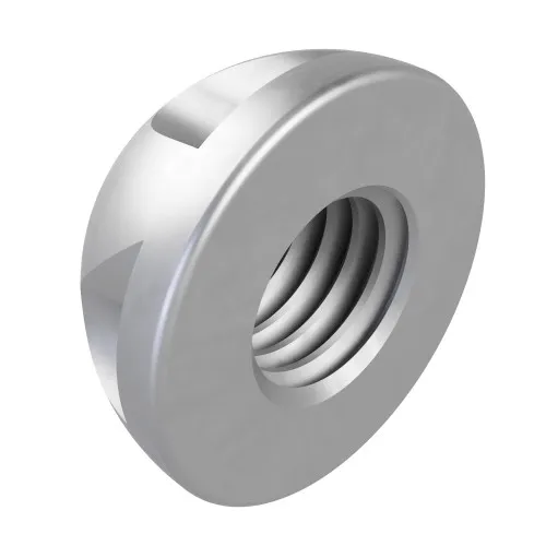 M8 Kinmar® Removable Security Nut (2-Way) | Hardened Class 10 Geomet 500 Steel