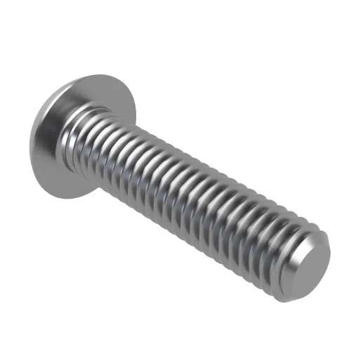 M8 x 50mm 5-Lobe Button Head Security Screw (2-Way Tamper Proof) | Marine Grade A4 Stainless Steel