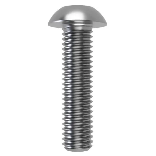M8 x 100mm 5-Lobe Button Head Security Screw (2-Way Tamper Proof) | Marine Grade A4 Stainless Steel