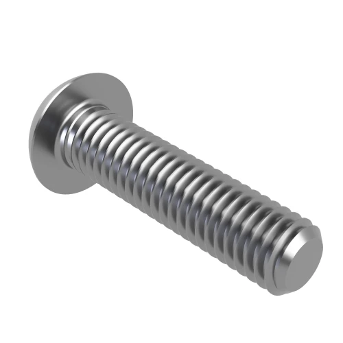 5-Lobe Pin Button Security Screw - A4 Stainless | M6 x 50mm
