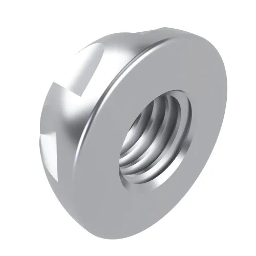 M5 Kinmar® Permanent Security Nut (1-Way)| Hardened Class 10 BZP Steel