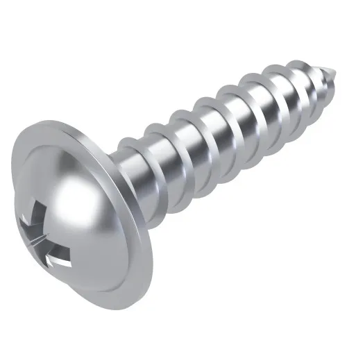 2.9mm x 16mm Flanged AB Self Tapping Screw (BS 4174) | BZP Steel