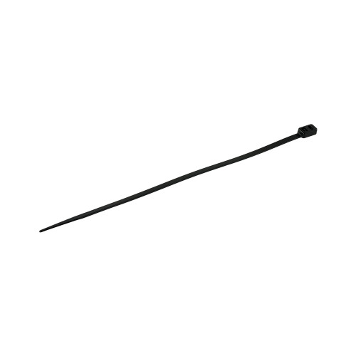 300mm Black Double Loop Cable Ties (72mm/70mm Max Bundles) - 4.8mm Wide | 100pk