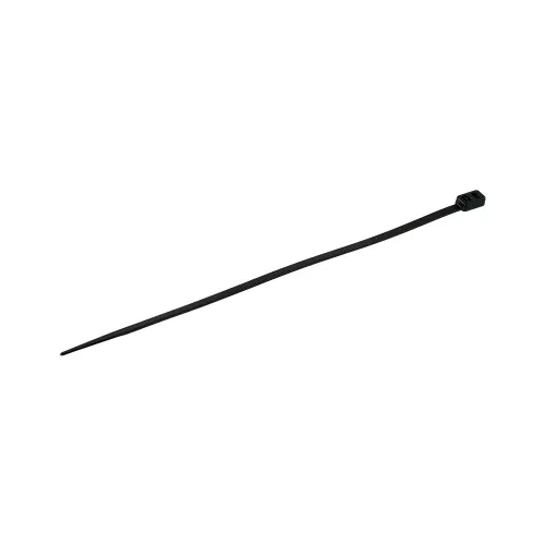 300mm Black Double Loop Cable Ties (72mm/70mm Max Bundles) - 4.8mm Wide | 100pk