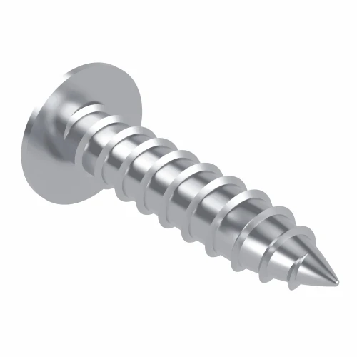 4.2mm x 32mm Pozi Flange AB Self Tapping Screw BS 4174 - Zinc Plated Steel | Vital Parts