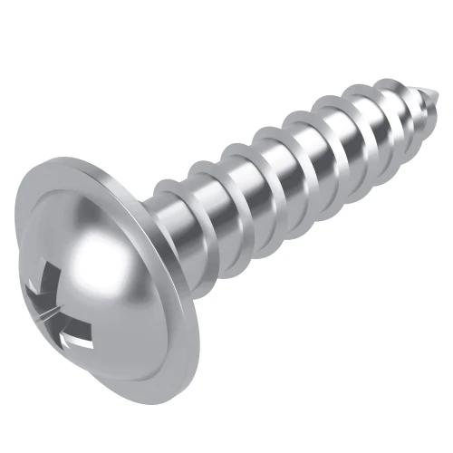 4.2mm x 38mm Pozi Flange AB Self Tapping Screw BS 4174 - Zinc Plated Steel | Vital Parts