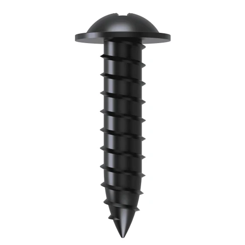 3.5mm x 8mm Pozi Flange AB Self Tapping Screw BS 4174 - Black Zinc | Vital Parts
