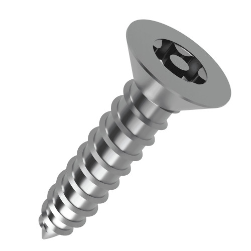 5-Lobe Security Countersunk Self Tapper - A4 Stainless | 3.5mm x 25mm