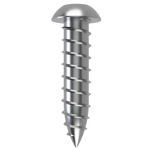 4.8mm x 38mm Security 5-Lobe Pin Button Head AB Self Tapping Screw | Marine Grade A4-70 Stainless Steel