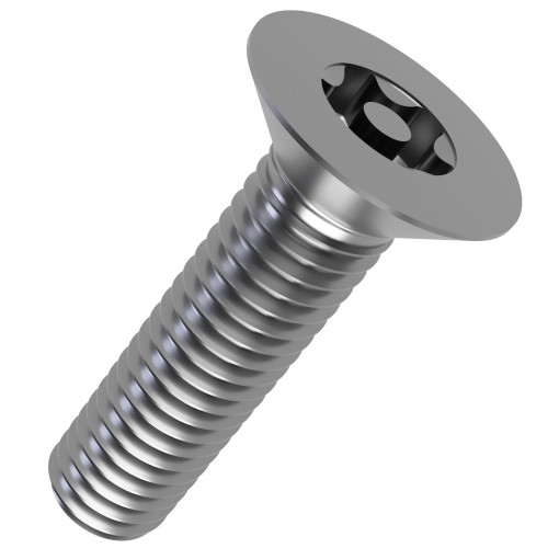 5-Lobe Pin Countersunk Security Screw - A4 Stainless | M8 x 40mm