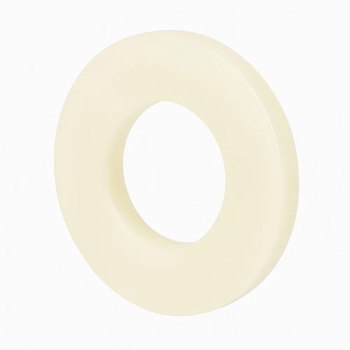 M4 Nylon Washer (4.3mm x 12mm) Natural (1mm Thickness) DIN 9021