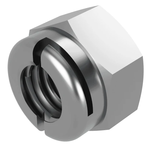 M10 Aerotight® Nut (Self Locking) | Marine Grade A4 Stainless Steel