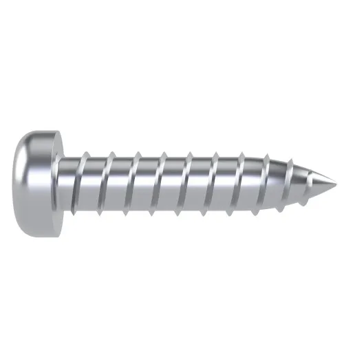 3.9mm x 9.5mm Phillips Pan Head AB Self Tapping Screw (DIN 7981CH) | BZP Steel