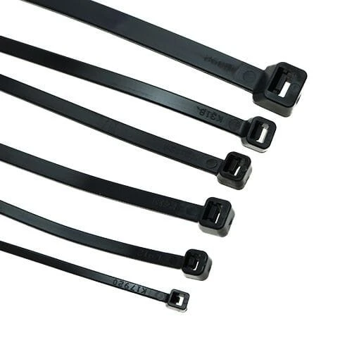 Black Cable Tie Kit | 200pc