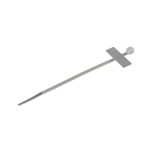 100mm Label Cable Ties - 2.5mm Wide (23mm Max Bundle) - 8kg Tensile Strength