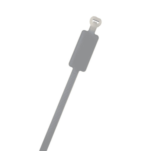 190mm Marker Cable Ties - 4.6mm Wide (50mm Max Bundle) - 22kg Tensile Strength