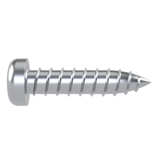 2.2mm x 9.5mm Pozi Pan Head AB Self Tapping Screw (DIN 7981CZ) | BZP Steel