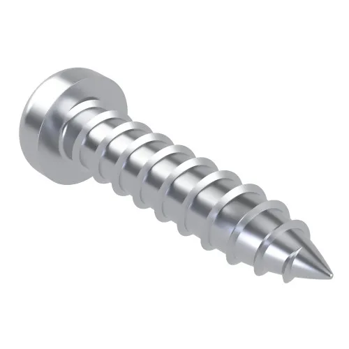 4.2mm x 32mm Pozi Pan Head AB Self Tapping Screw (DIN 7981CZ) | BZP Steel