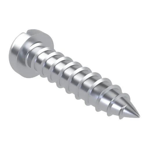 2.9mm x 13mm Slotted Pan Head AB Self Tapping Screw (DIN 7971C) | BZP Steel