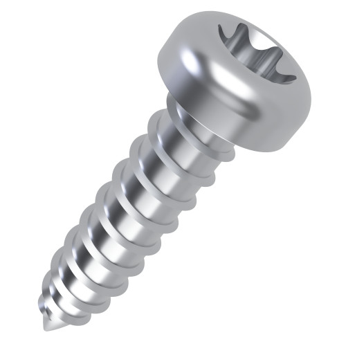 5.5mm x 19mm Torx Pan AB Self Tapping Screw DIN 7981C - BZP | Vital Parts