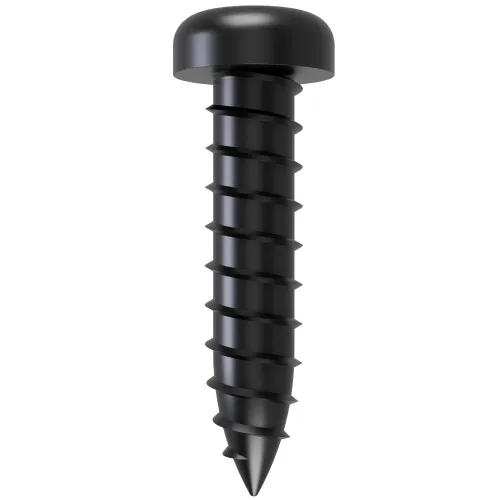 3.5mm x 19mm Torx Pan Head AB Self Tapping Screw (DIN 7981C) | Black Zinc Steel