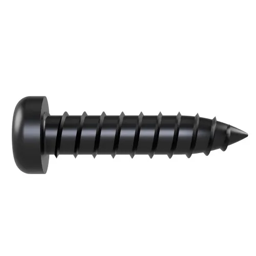 4.2mm x 19mm Torx Pan Head AB Self Tapping Screw (DIN 7981C) | Black Zinc Steel