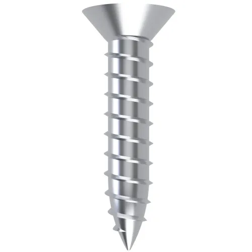 6.3mm x 19mm Phillips Countersunk Self Tapping Screw DIN 7982CH - BZP