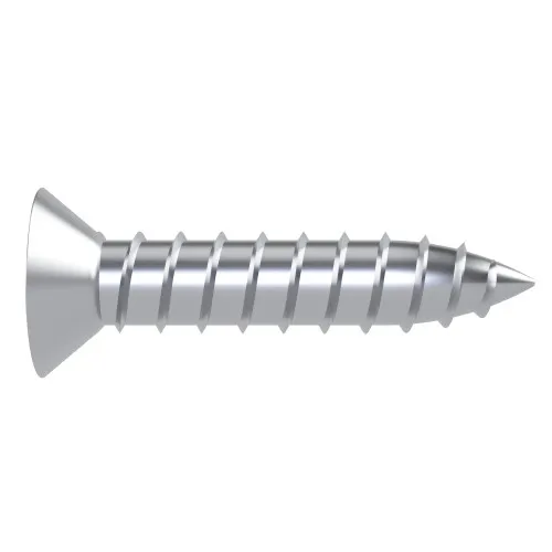2.2mm x 8mm Pozi Countersunk Self Tapping Screw DIN 7982CZ - BZP | Vital Parts