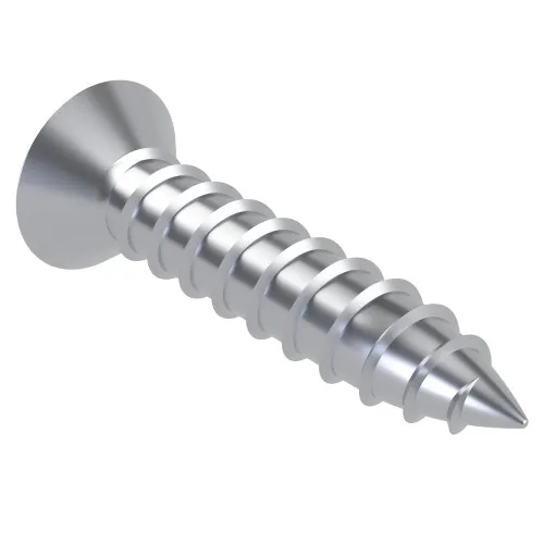 2.9mm x 9.5mm Pozi Countersunk Self Tapping Screw DIN 7982CZ - BZP | Vital Parts