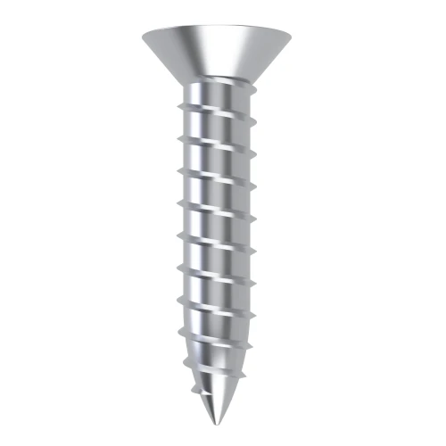 4.8mm x 16mm Pozi Countersunk Self Tapping Screw DIN 7982CZ - BZP | Vital Parts
