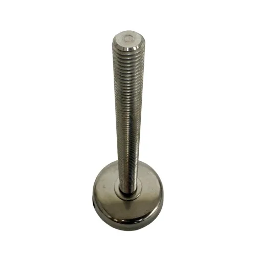 M16 x 70mm Stainless Steel Adjustable Foot - 40mm Base | Hygienic