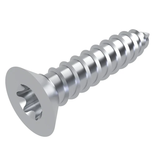 4.2mm x 9.5mm Torx Countersunk Self Tapping Screw DIN 7982C - BZP | Vital Parts